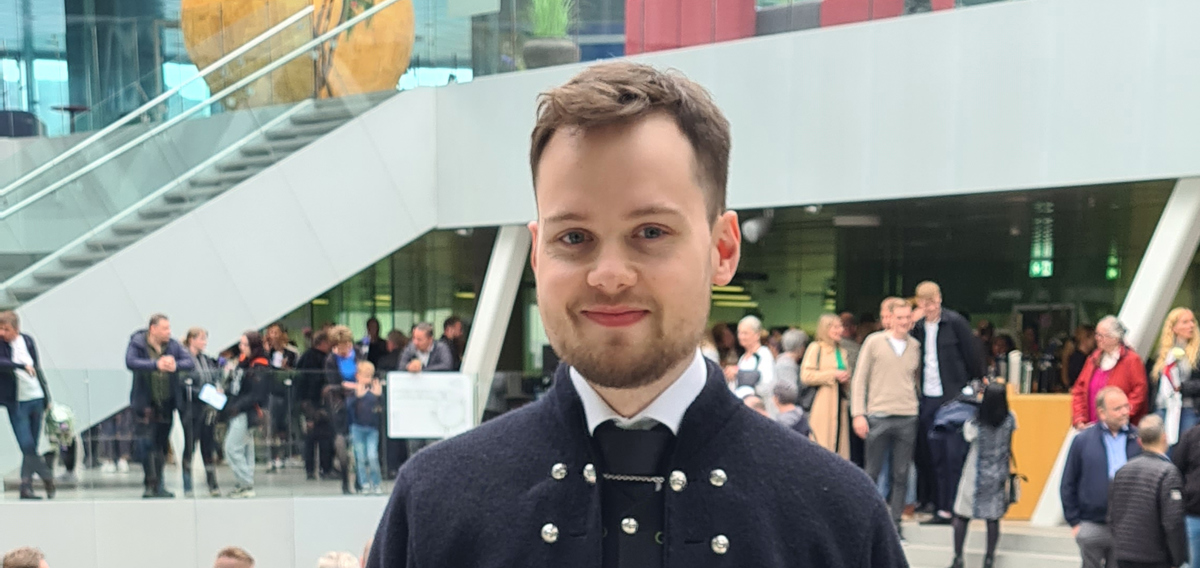 Ólavur Olsen nýklæktur elektrikari