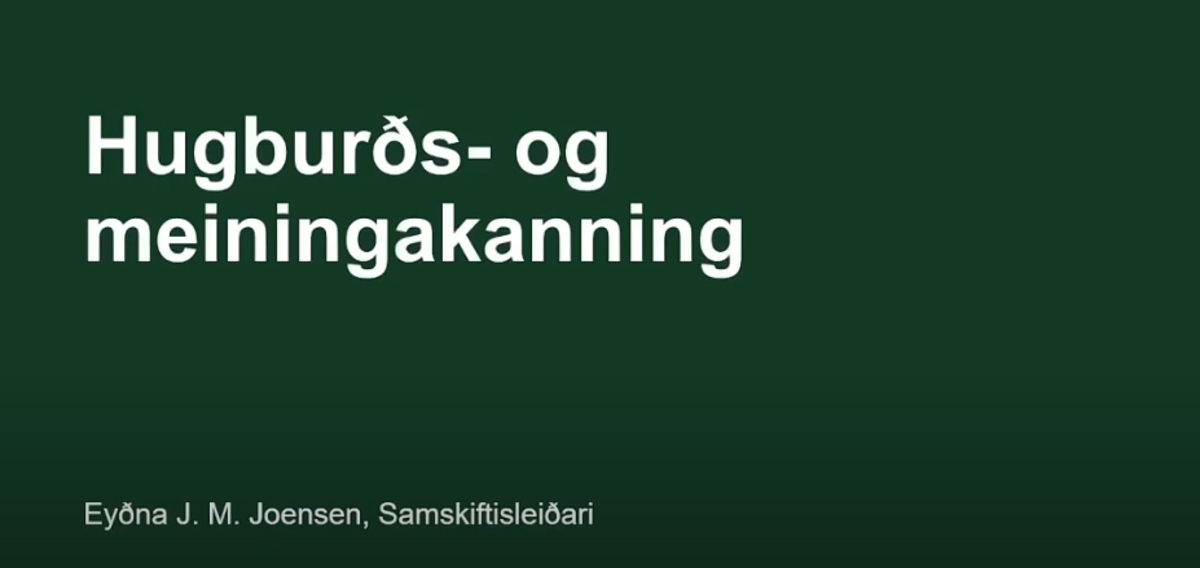 Føroysk húsarhald sakna meiri vitan um orkuskiftið