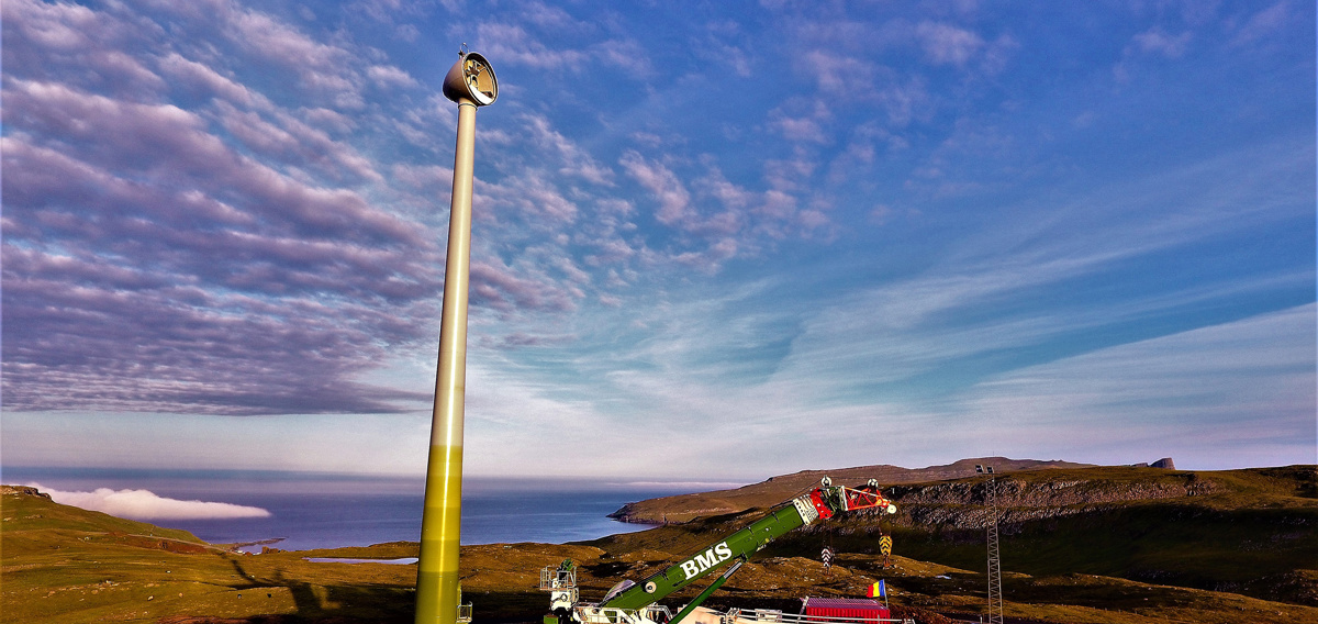 Porkeri Wind Farm taking shape