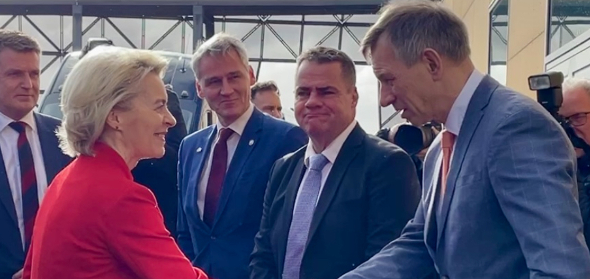 Visit from the President of the European Commission