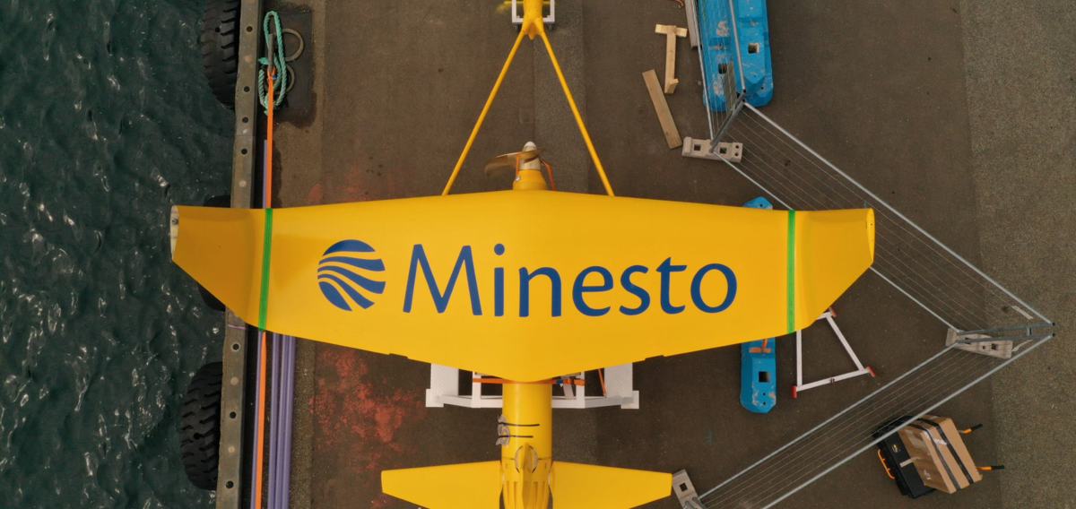 Minesto reaches historic milestone – delivers first tidal energy to the Faroese grid