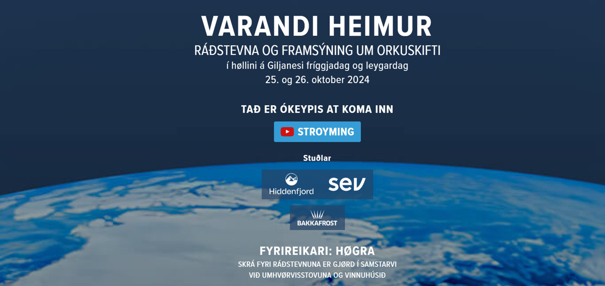 Orkustevna - Varandi heimur