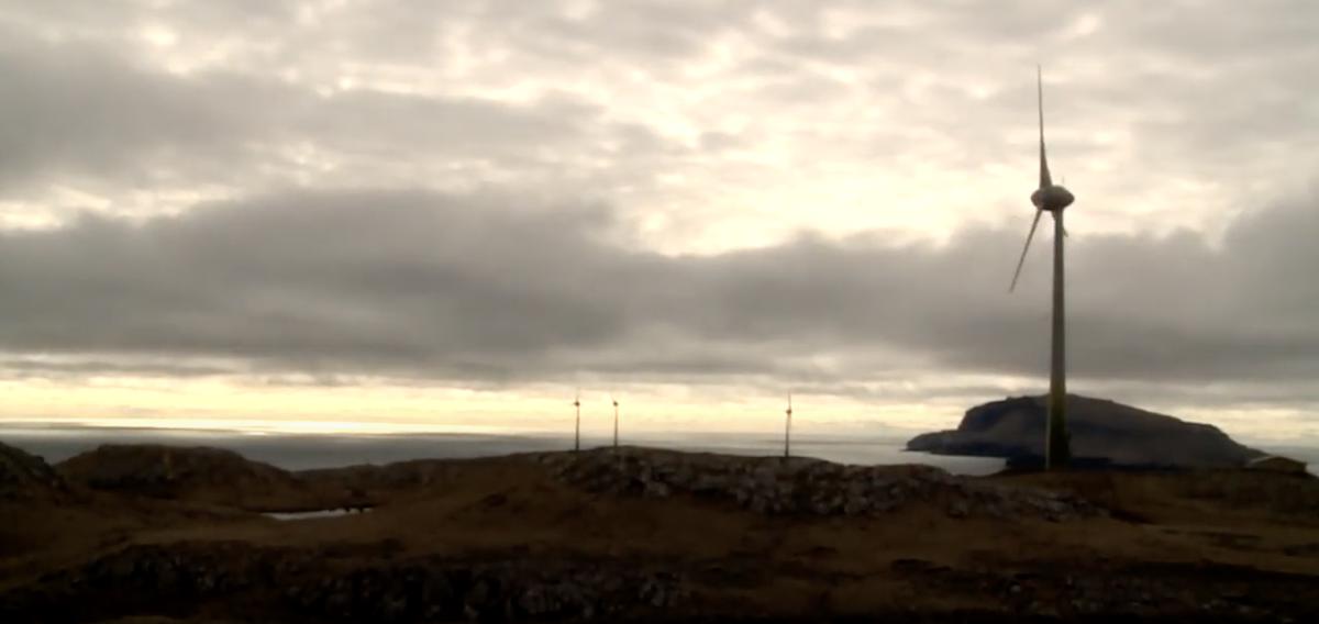 Vindmyllur rulla niðan í Húsahaga