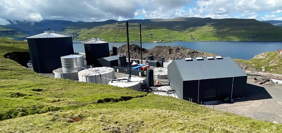 Biogassverkið gott ískoyti á grønu kósini