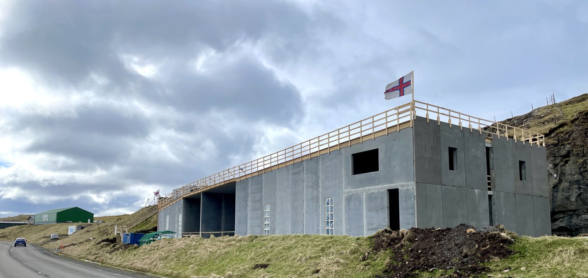 Reisigildi á koblingarstøðini á Sandi