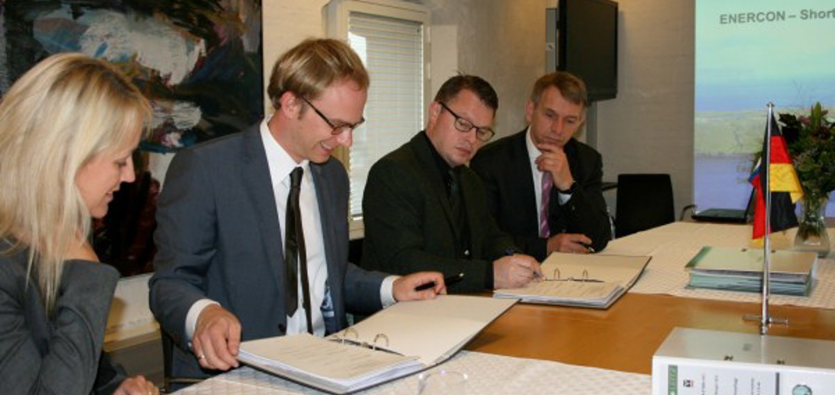 SEV og ENERCON gjørt sáttmála um vindmyllur
