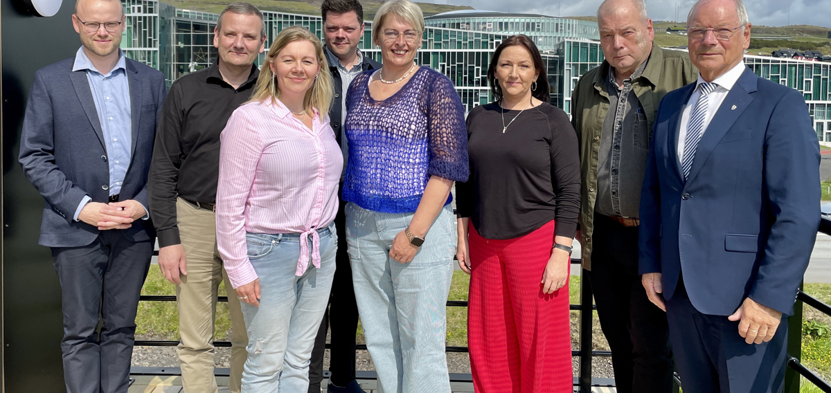 Landsstýriskvinnan í umhvørvismálum vitjað Sev