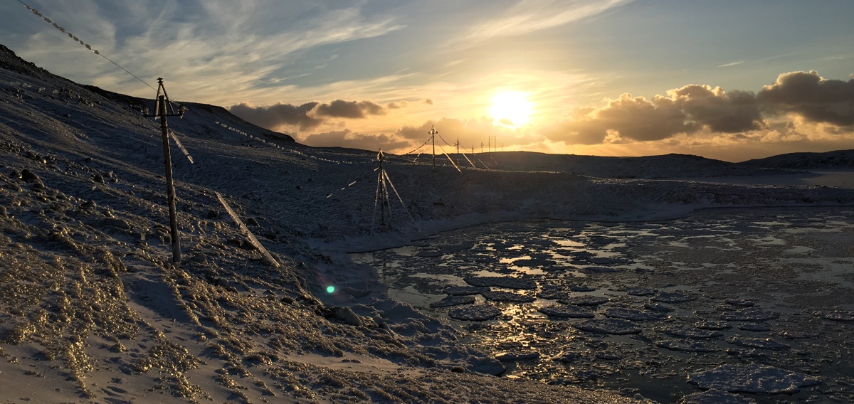 Illveðrið ávirkaði streymveitingina