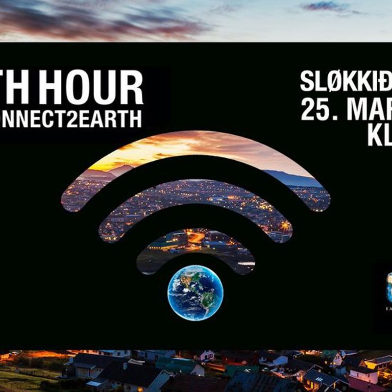 Earth Hour - Elnýtslan minkaði 3 MW og var 84% burðardygg